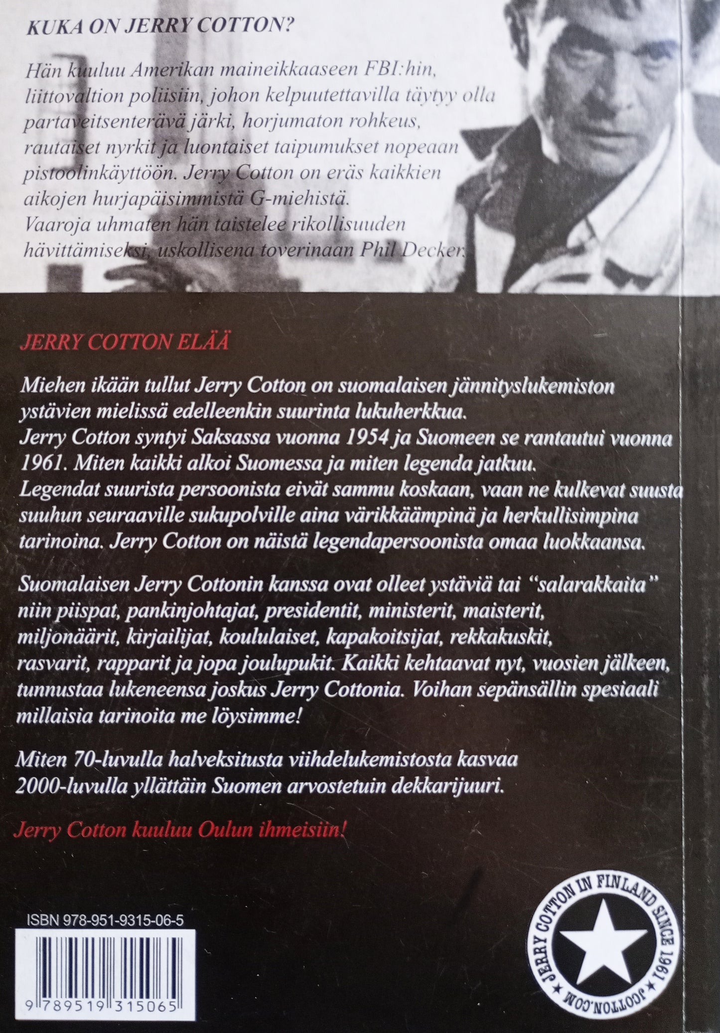 Pocketbok - Jerry Cotton. En legends liv i Finland