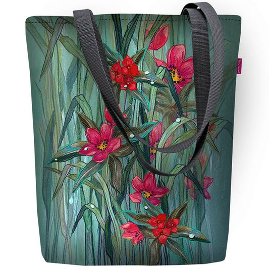 Canvas Cordura Olkalaukku/Ostoskassi - Fiori Sunny Line Bertoni