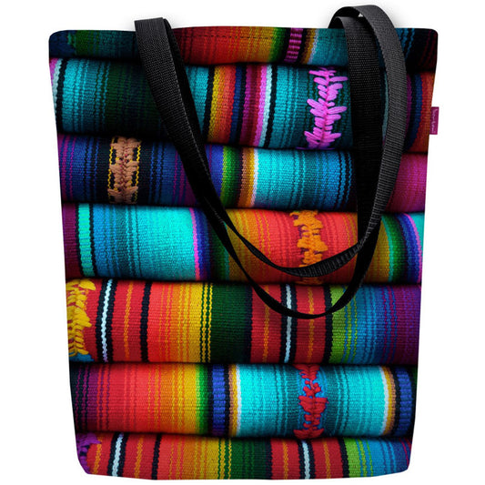 Canvas Cordura Olkalaukku/Ostoskassi - Mexico Sunny Line Bertoni