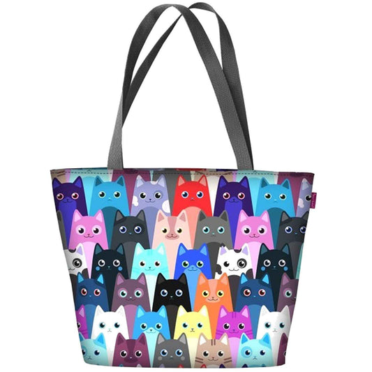 Canvas Cordura Olkalaukku - Meow Kisulaukku - Holiday Line Bertoni