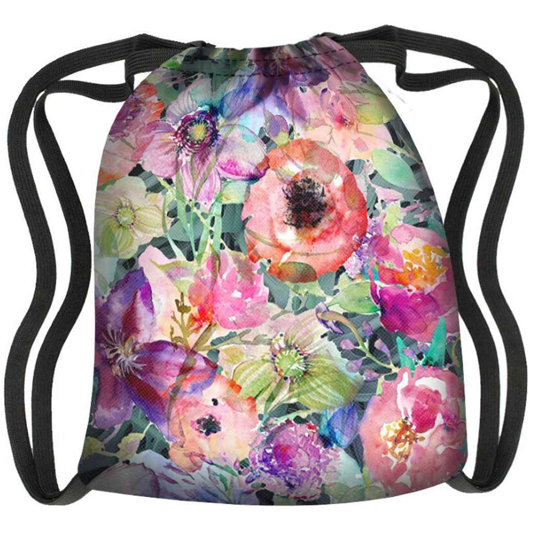 Vedenpitävä Kukkareppu / Kangasreppu Flora Canvas Cordurasta 