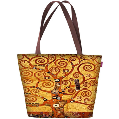 Canvas Cordura Olkalaukku - Kultainen Puu - Holiday Line Bertoni