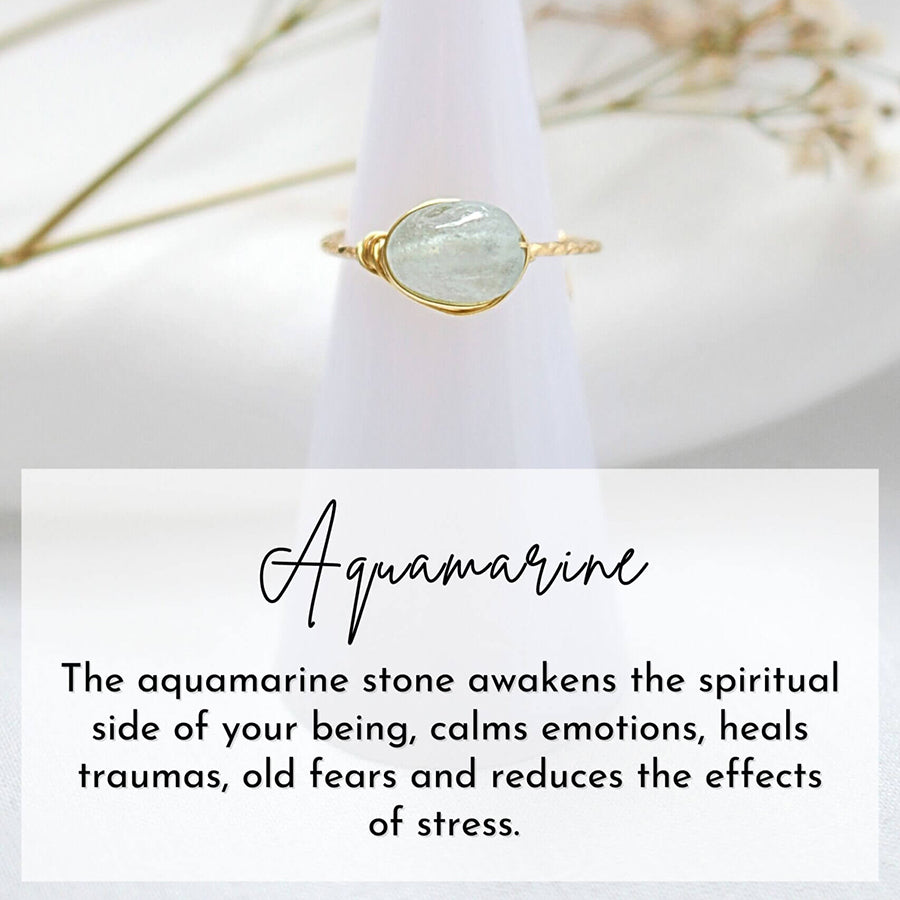 18-Karaatin Luonnonkristalleista Käsintehty Pasianssisormus - Divine Dulcet