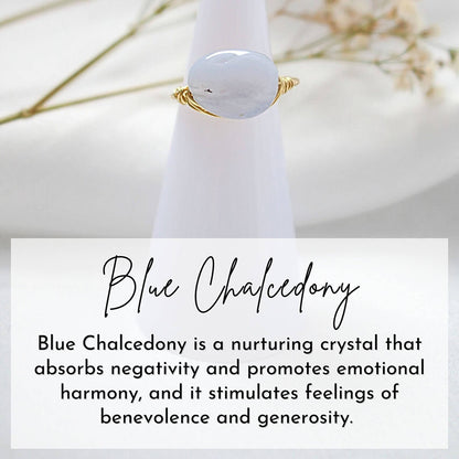 18-Karaatin Luonnonkristalleista Käsintehty Pasianssisormus - Divine Dulcet