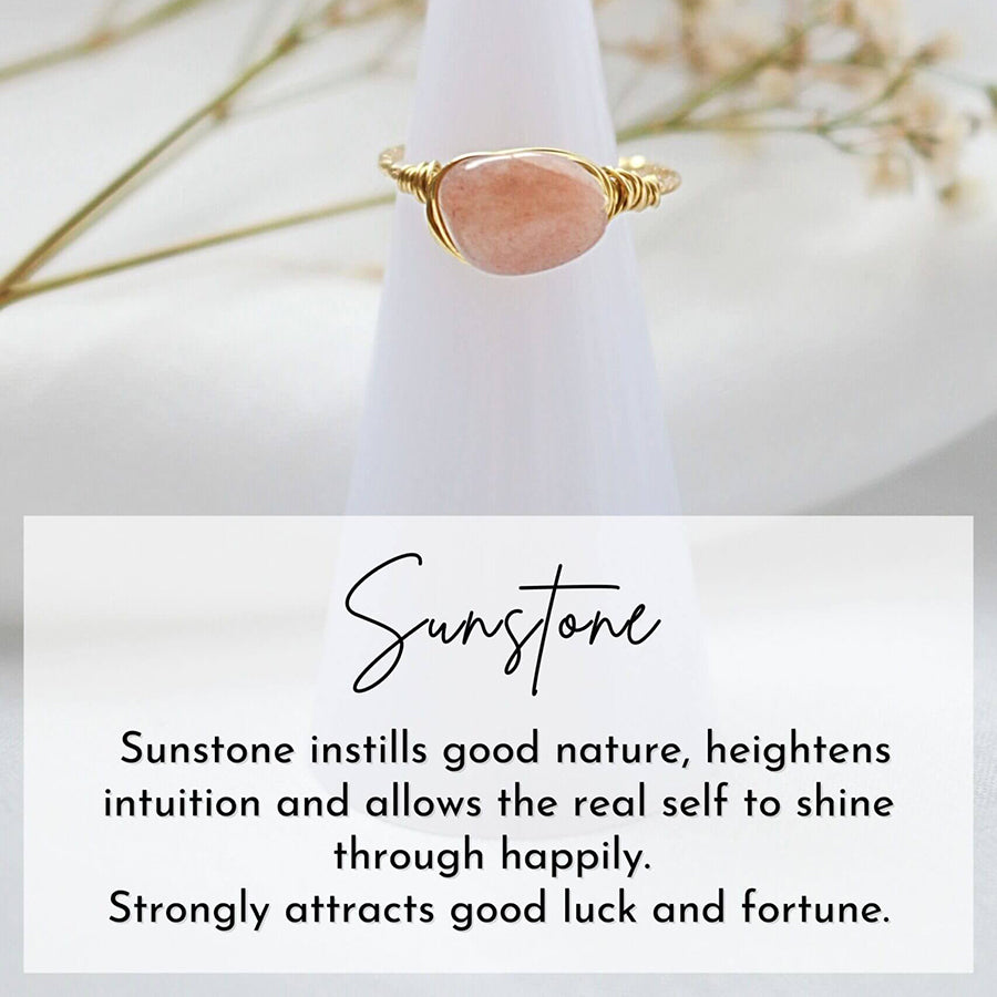 18-Karaatin Luonnonkristalleista Käsintehty Pasianssisormus - Divine Dulcet