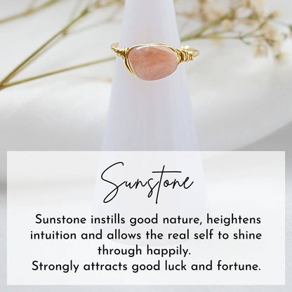 18-Karaatin Luonnonkristalleista Käsintehty Pasianssisormus - Divine Dulcet