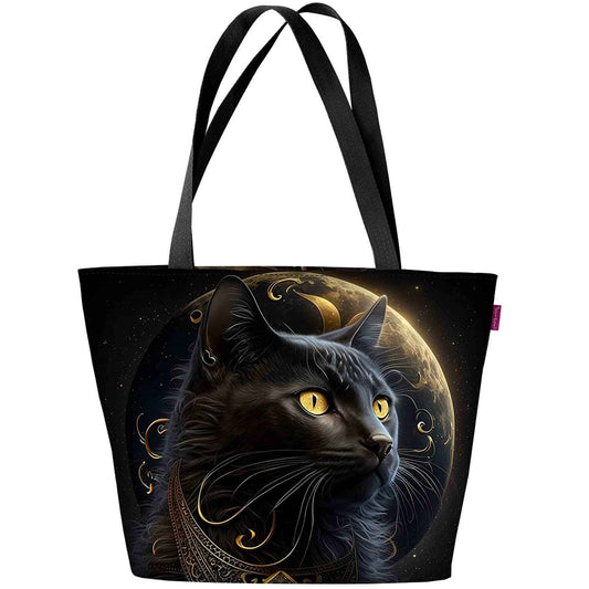 Canvas Cordura Olkalaukku - Diuna Musta Kissa - Holiday Line Bertoni