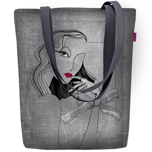 Canvas Cordura Olkalaukku/Ostoskassi - Parisienne Sunny Line Bertoni