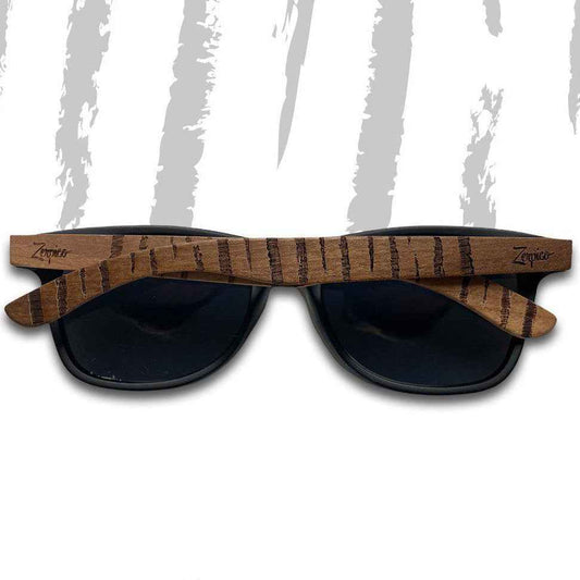 Pähkinäpuiset Kaiverretut Polarisoidut Aurinkolasit - Eyewood Untamed - Zerpico
