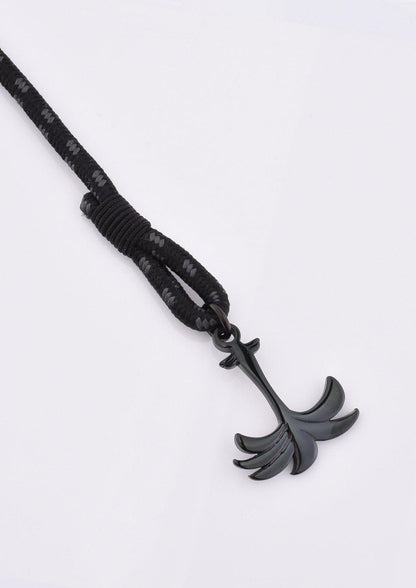 Rannekoru Palm Band Phantom Black Punottu Ranneke - Musta/Harmaa 2