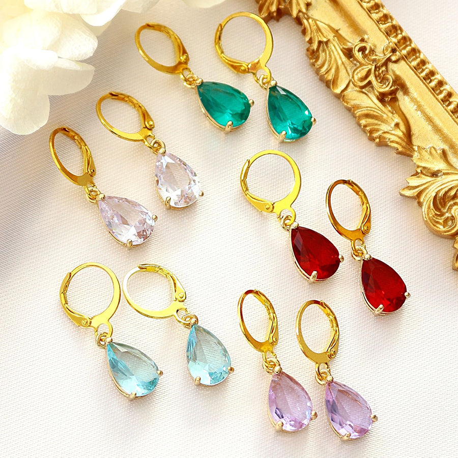 Pisarakorvakorut Sateenkaariväreillä 18 Karaatin Kultaa Divine Dulcet