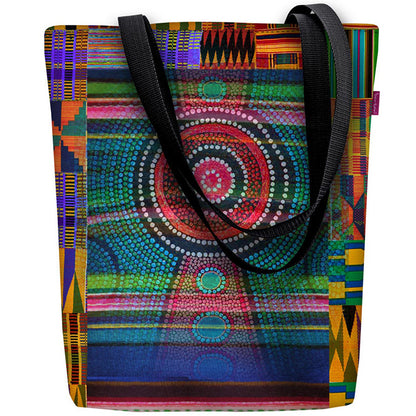 Canvas Cordura Olkalaukku/Ostoskassi - Africa Sunny Line Bertoni