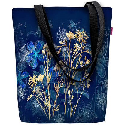 Canvas Cordura Olkalaukku/Ostoskassi - Midnight Sunny Line Bertoni