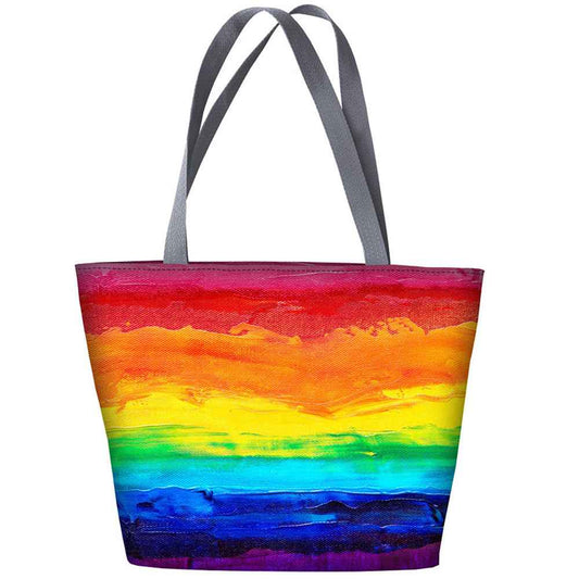 Canvas Cordura Olkalaukku - Sateenkaarivärit - Holiday Line Bertoni