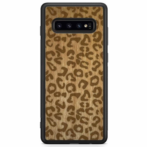 Tanganyika Wood Phone Cover - Cheetah Pattern - Wood Collection