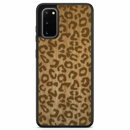 Tanganyika Wood Phone Cover - Cheetah Pattern - Wood Collection