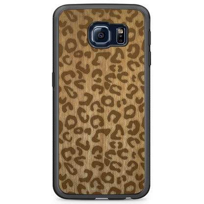 Tanganyika Wood Phone Cover - Cheetah Pattern - Wood Collection