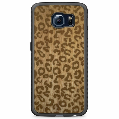 Tanganyika Wood Phone Cover - Cheetah Pattern - Wood Collection