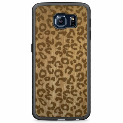 Tanganyika Wood Phone Cover - Cheetah Pattern - Wood Collection
