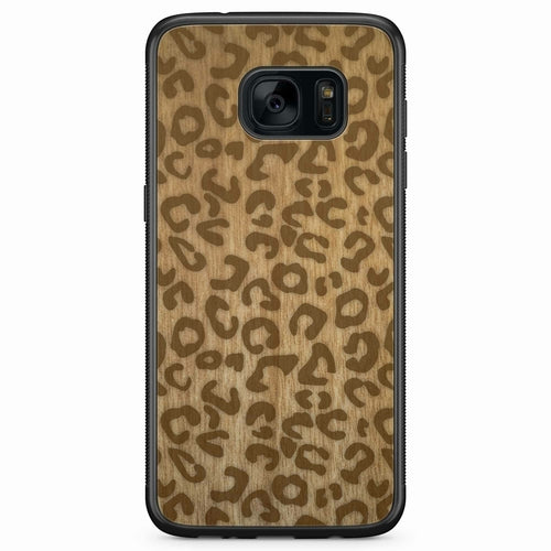 Tanganyika Wood Phone Cover - Cheetah Pattern - Wood Collection