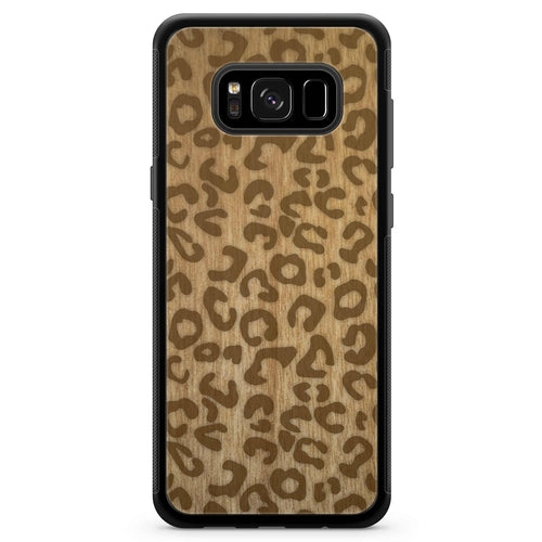 Tanganyika Wood Phone Cover - Cheetah Pattern - Wood Collection