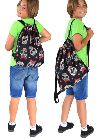 Vedenpitävä Kangasreppu Nero Kissa Canvas Cordurasta - Bertoni Arco Design