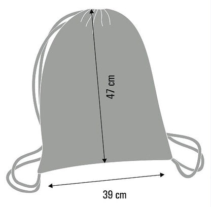 Vedenpitävä Kangasreppu I Love Sea Canvas Cordurasta - Bertoni Arco Design