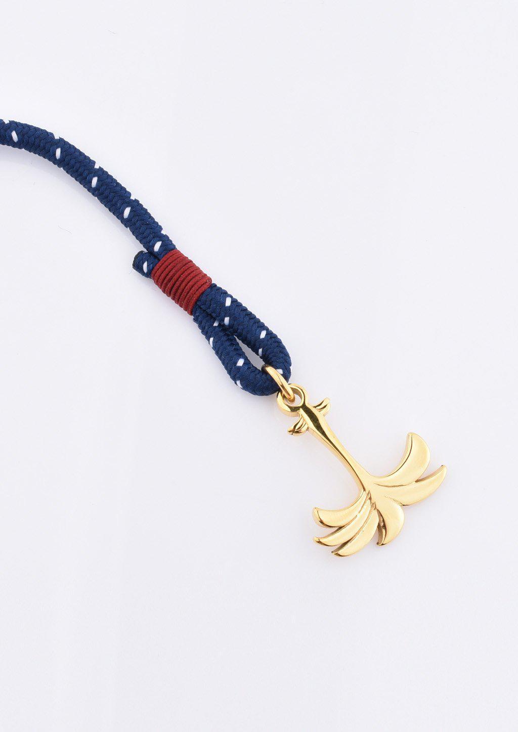 Rannekoru Palm Band Seven Seas - Punottu Ranneke Sini/Valko 2