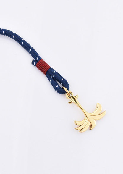 Rannekoru Palm Band Seven Seas - Punottu Ranneke Sini/Valko 2