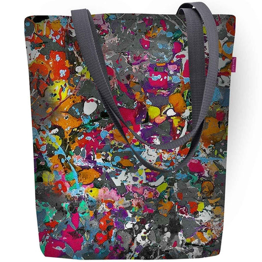 Axelväska/Shoppingväska i Canvas Cordura - Splash - Sunny Line Bertoni