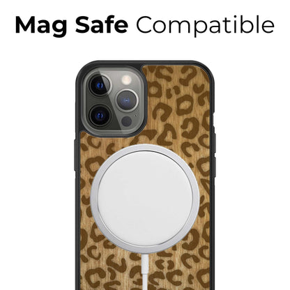 Tanganyika Wood Phone Cover - Cheetah Pattern - Wood Collection