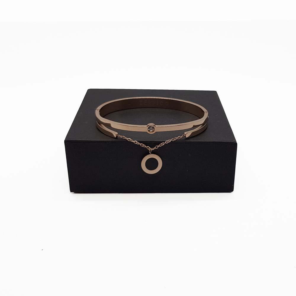 Rannekoru Jericho Rosé Gold - 14-K Kullattu Unisex Bracelet - Zerpico
