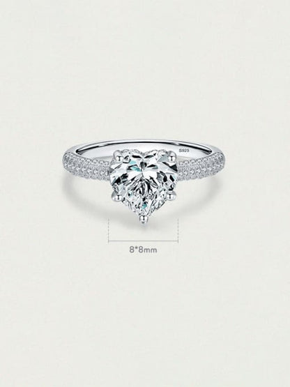 925-Sterling Hopea & 18 Karaatin Valkokultasormus Divine Dulcet