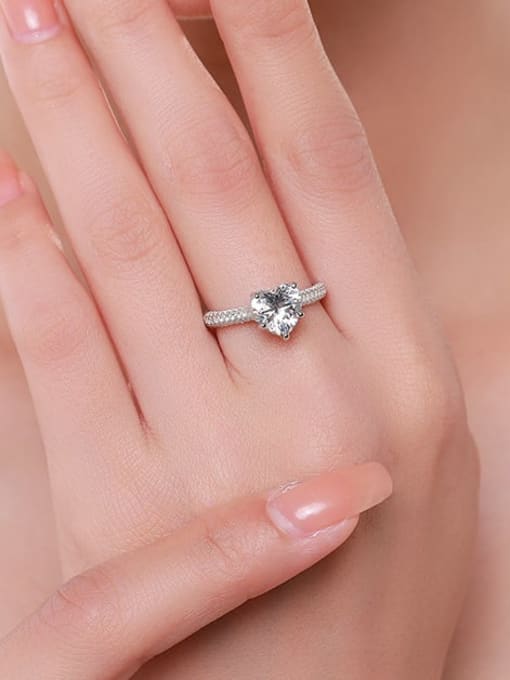 925-Sterling Hopea & 18 Karaatin Valkokultasormus Divine Dulcet