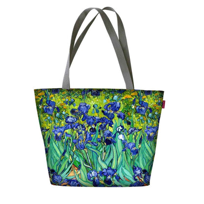 Iris Shoulder Bag In Canvas Holiday Line Bertoni