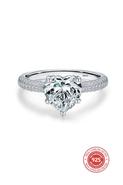 925-Sterling Hopea & 18 Karaatin Valkokultasormus Divine Dulcet