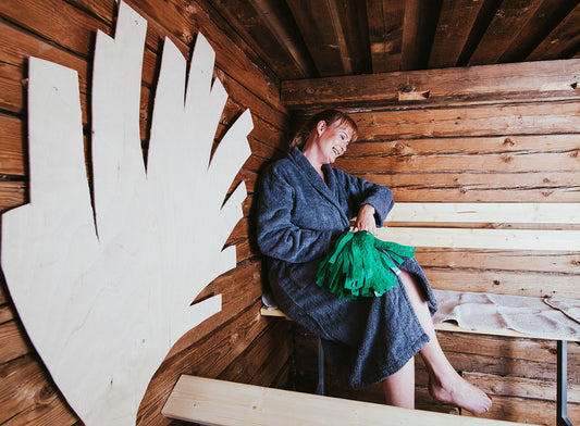 Saunavihta-Saunavasta Relax - Muovi PE-LD Ekologinen