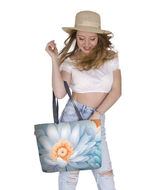 Canvas Cordura Olkalaukku - Siena Kukat - Holiday Line Bertoni