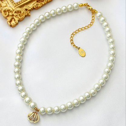 24-Karaatin Helmikaulakoru Tshekkiläisistä helmistä Divine Dulcet