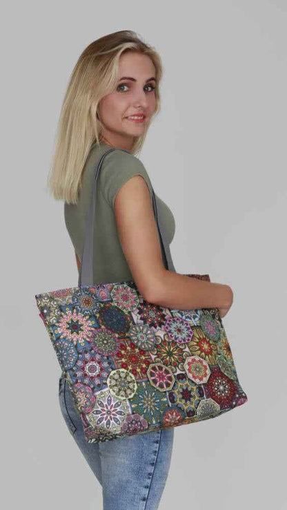 Canvas Cordura Olkalaukku - Valencia - Holiday Line Bertoni