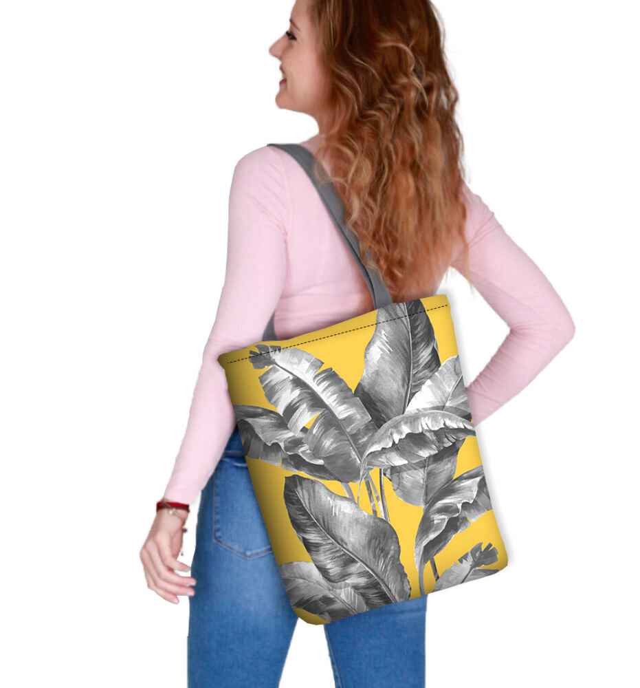 Bananeria Shoulder Bag In Canvas Sunny Line Bertoni