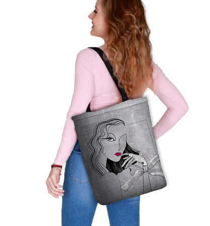 Canvas Cordura Olkalaukku/Ostoskassi - Parisienne Sunny Line Bertoni