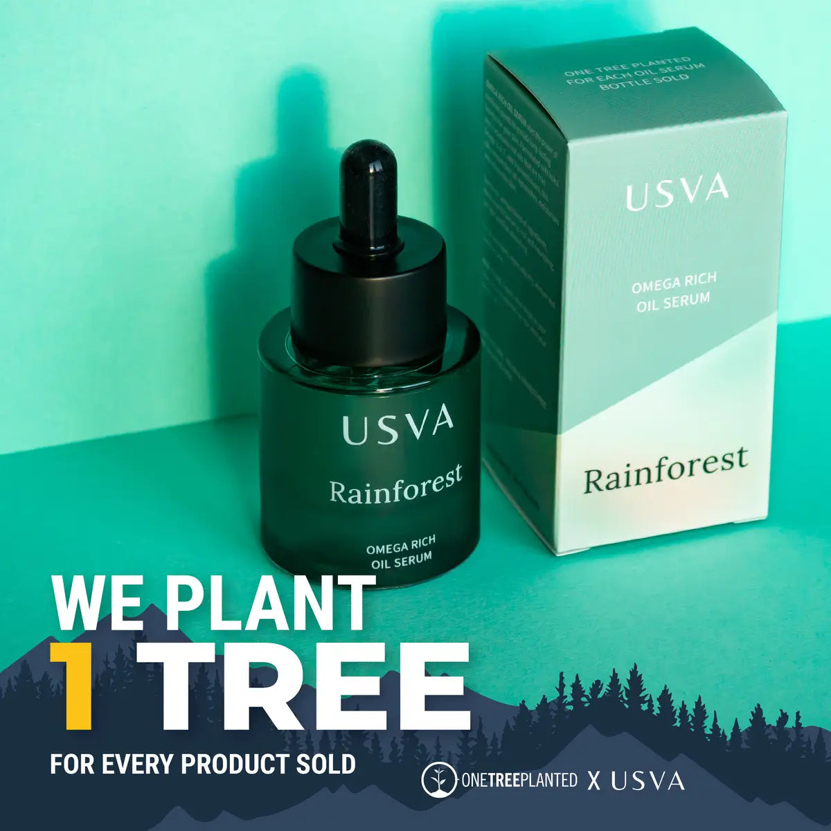Rainforest Usva Omegarikas kasvoöljy 30ml