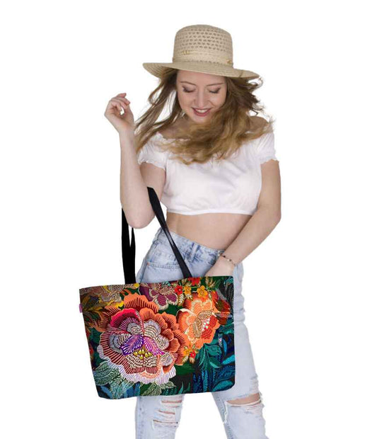 Canvas Cordura Olkalaukku - Corina - Holiday Line Bertoni