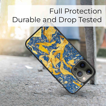 Cornflower Smartphone Case with Your Own Text - Summer Sky - MMore