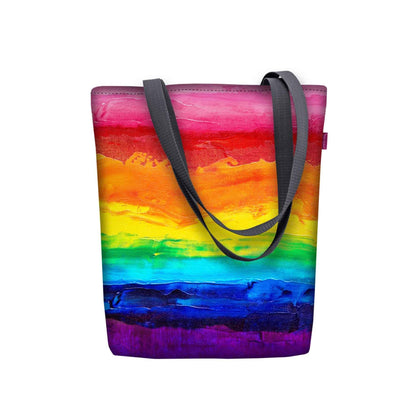 Colorfull Shoulder Bag In Canvas Sunny Line Bertoni