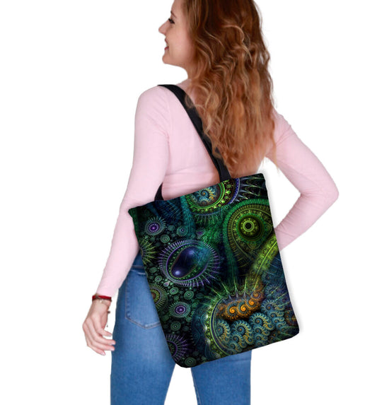 Canvas Cordura Olkalaukku/Ostoskassi - Nirvana - Sunny Line Bertoni