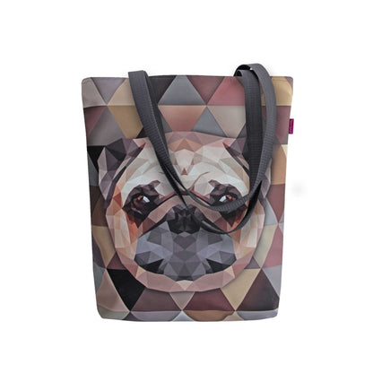 Canvas Cordura Olkalaukku/Ostoskassi - Favorit Buldog - Sunny Line Bertoni