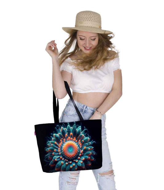 Canvas Cordura Olkalaukku - Liv Kukka - Holiday Line Bertoni