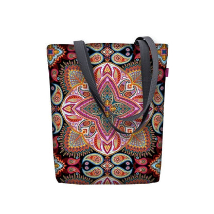 Canvas Cordura Olkalaukku/Ostoskassi - Polka Sunny Line Bertoni